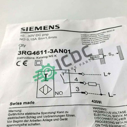 SIEMENS 3RG46 11 3AN01 ICDC 001669 2