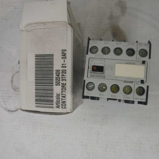 SIEMENS 3TF2001 0AF0 Connector ICDC 010423 1