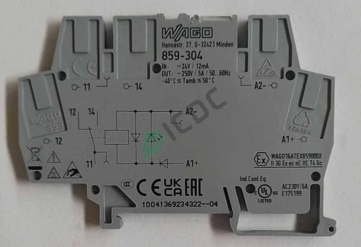 WAGO - 859-304 - Electromechanical Relays - ICDC-040535 - New