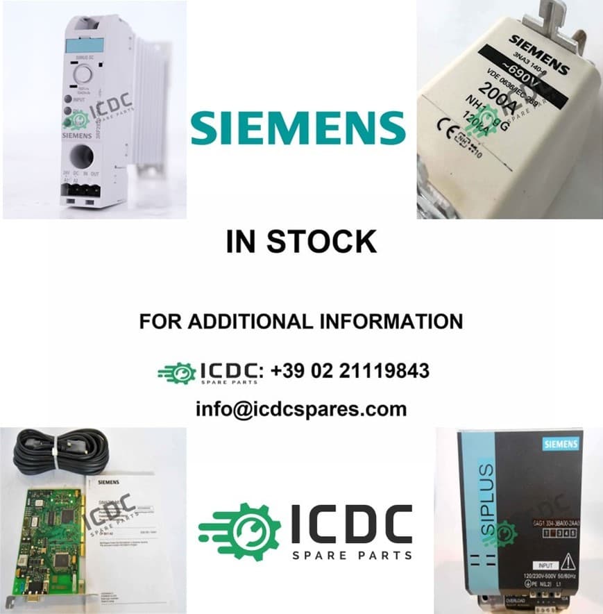 SIEMENS 3NA3830 Available in Stock in ICDC!
