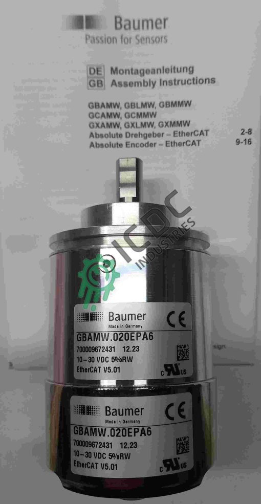 BAUMER - GBAMW.020EPA6 - Electronic Encoders - ICDC-039005