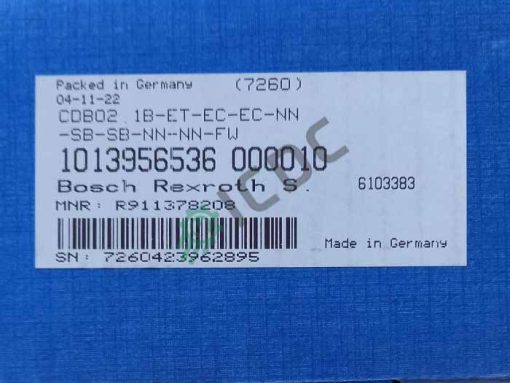 REXROTH  R911378208  | Available in Stock in ICDC!