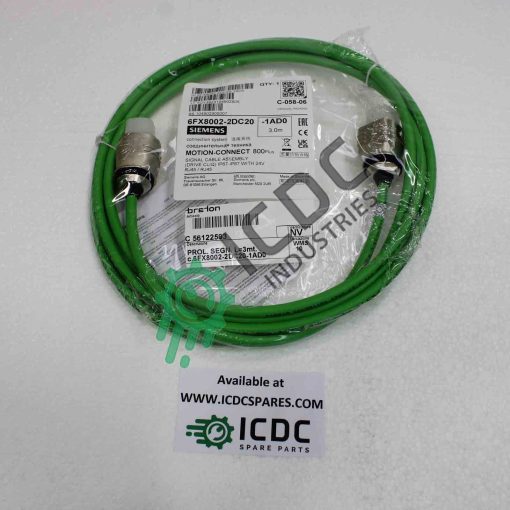 Contact us to discover the Electrical Cable by SIEMENS code 6FX8002-2DC20-1AD0 in ICDC catalog! Available in stock and shipped in 24h by DHL Express!